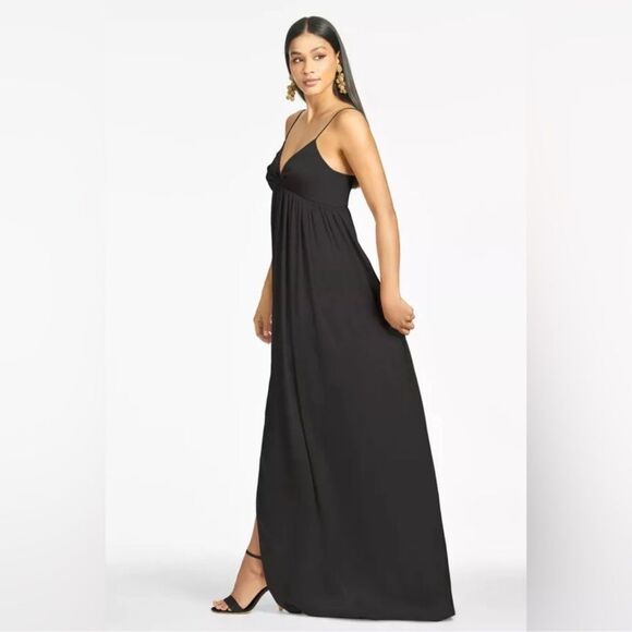 $285 Sachin & Babi Black Jessica Gown in size 4 - Picture 1 of 6